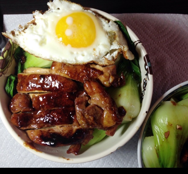 照烧鸡腿饭