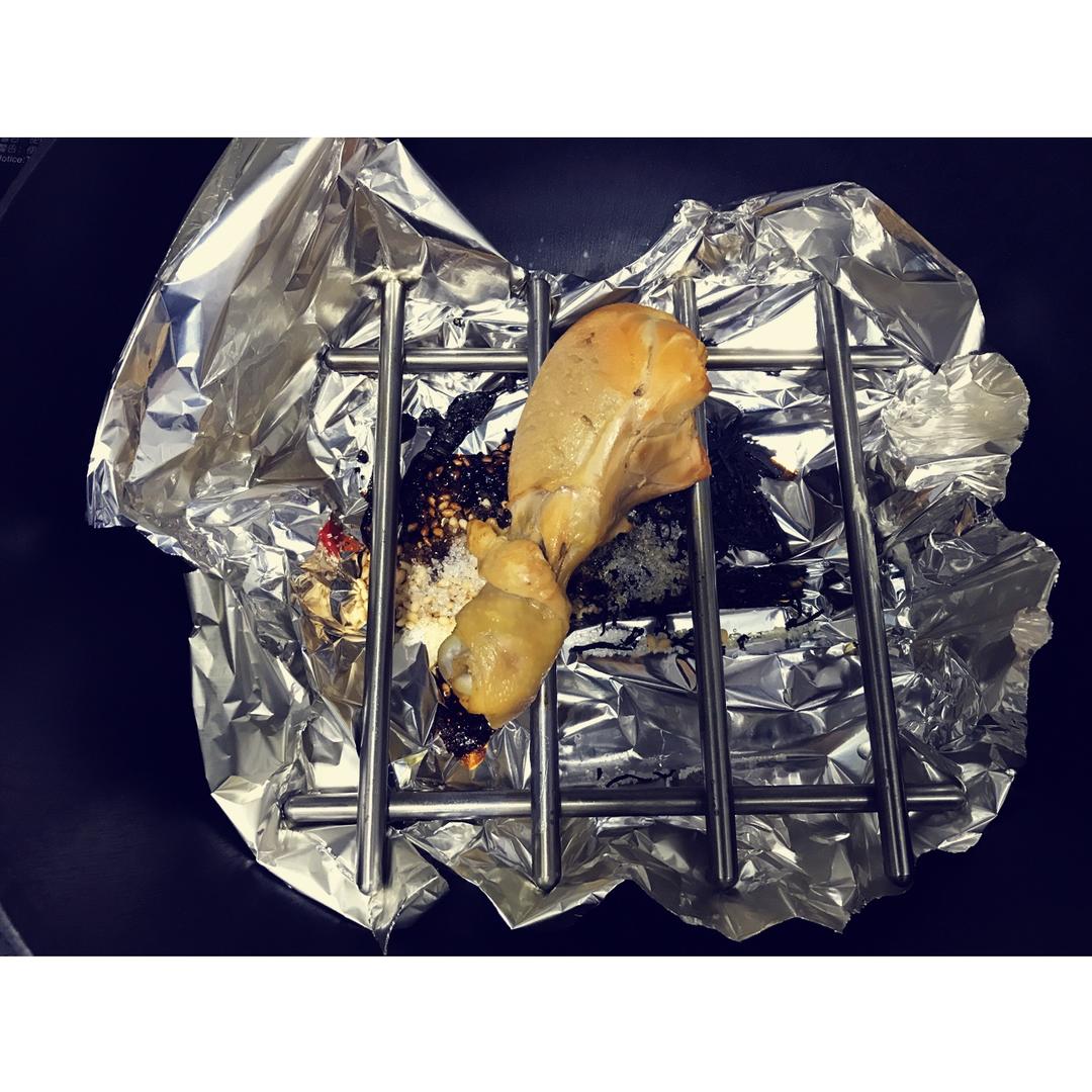 很有质感的熏鸡腿