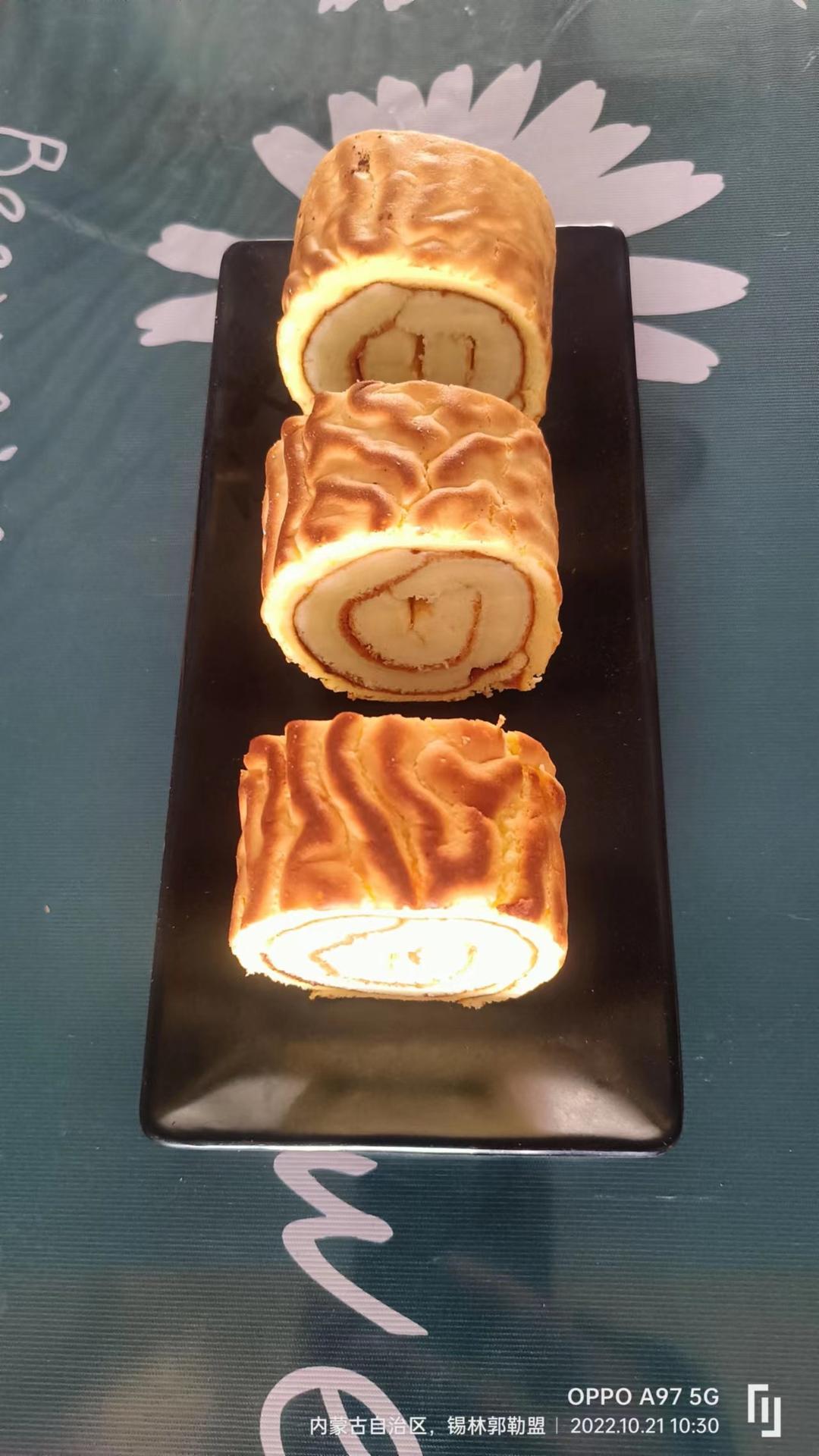 虎皮蛋糕卷