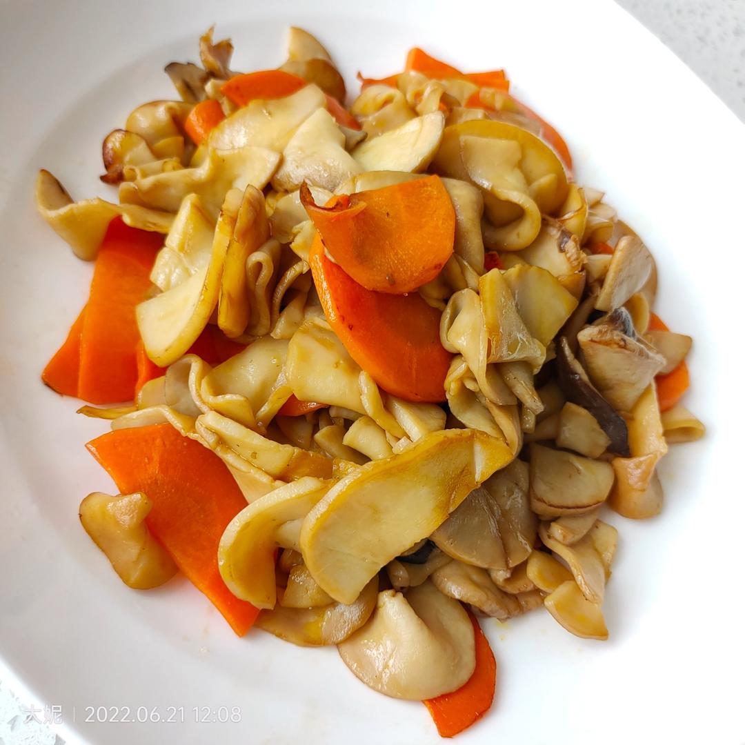 老丁的私房菜-美极杏鲍菇