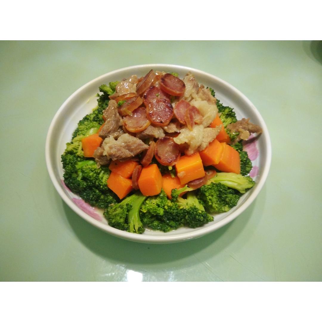 西兰花炒牛肉