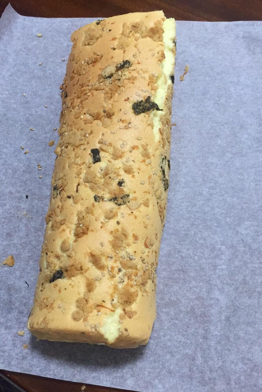 香葱肉松蛋糕卷