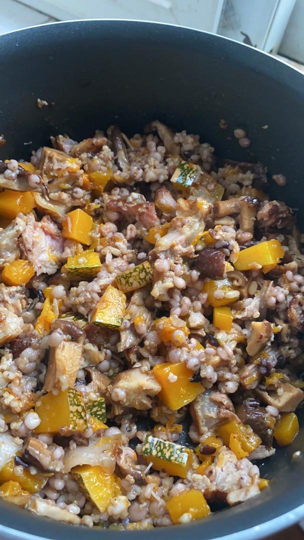 美味到不行的南瓜饭