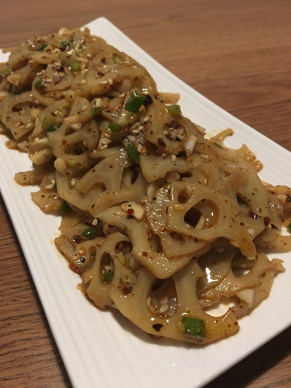 凉拌藕片
