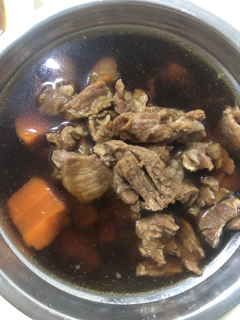 萝卜炖牛肉