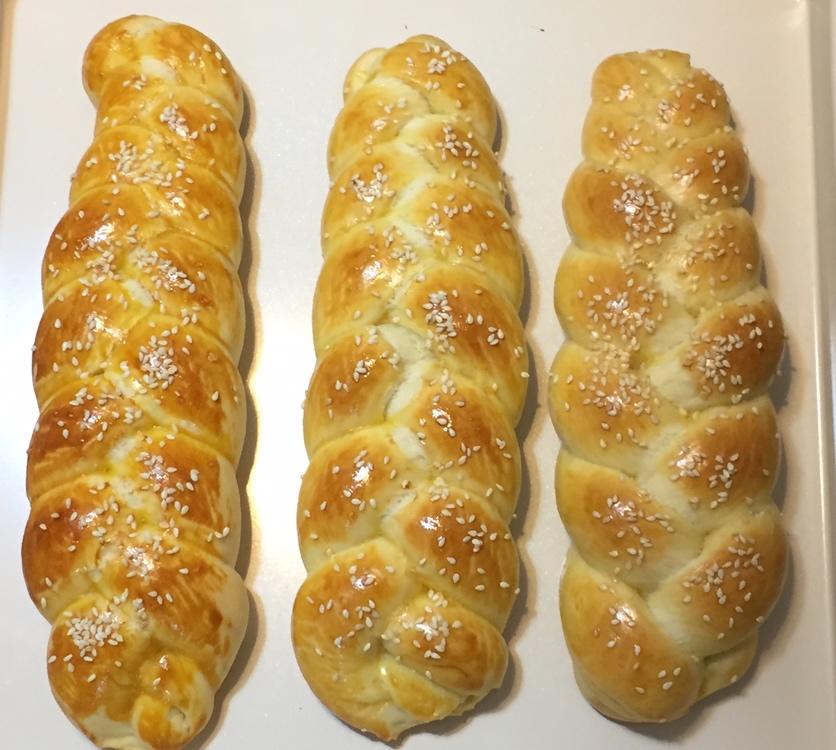 酸奶辫子面包（一次发酵）