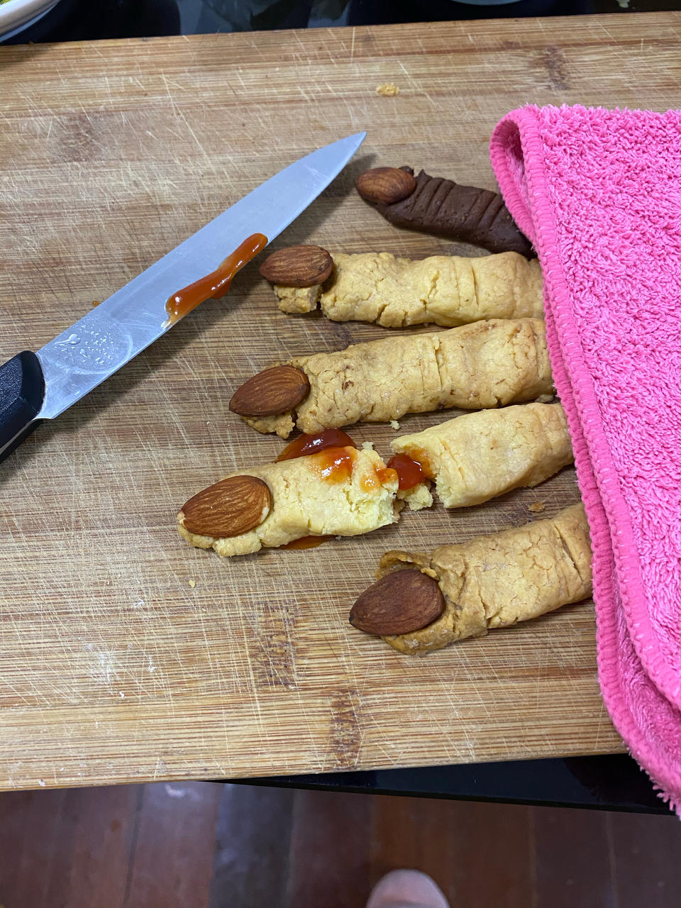 万圣节限定｜巫婆手指饼干