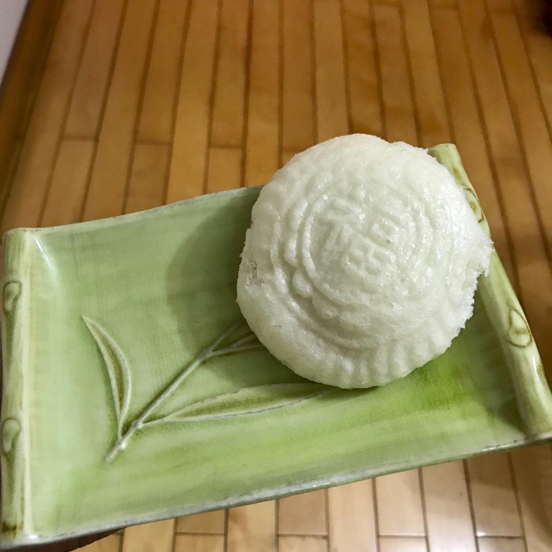 又美又暄软的——豆沙包！