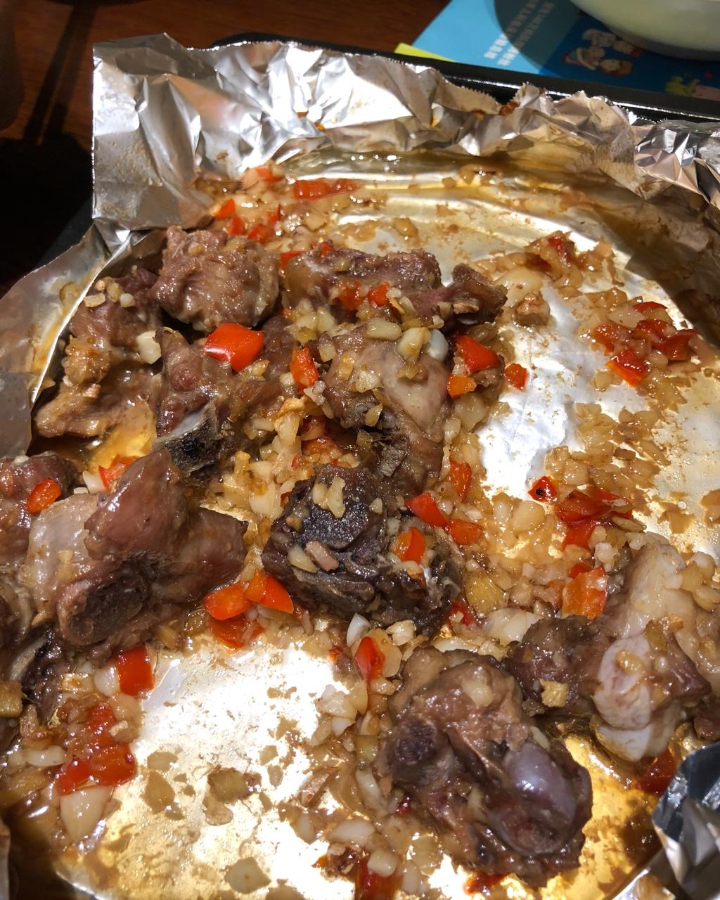 香到骨头里的蒜香排骨（烤箱）