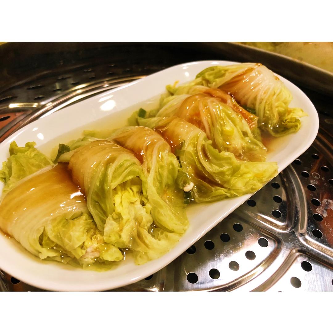 白菜肉糜卷
