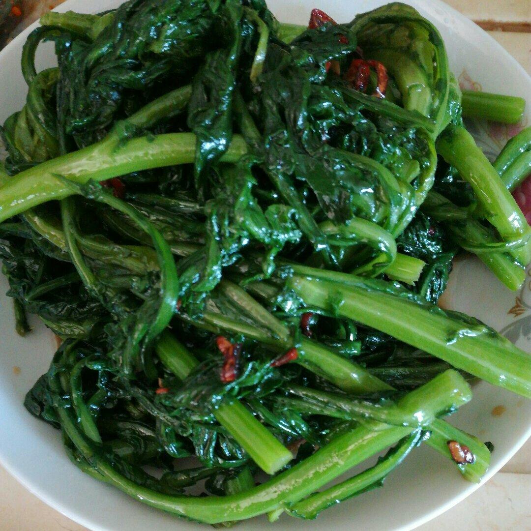 凉拌茼蒿——懒人快手菜系列