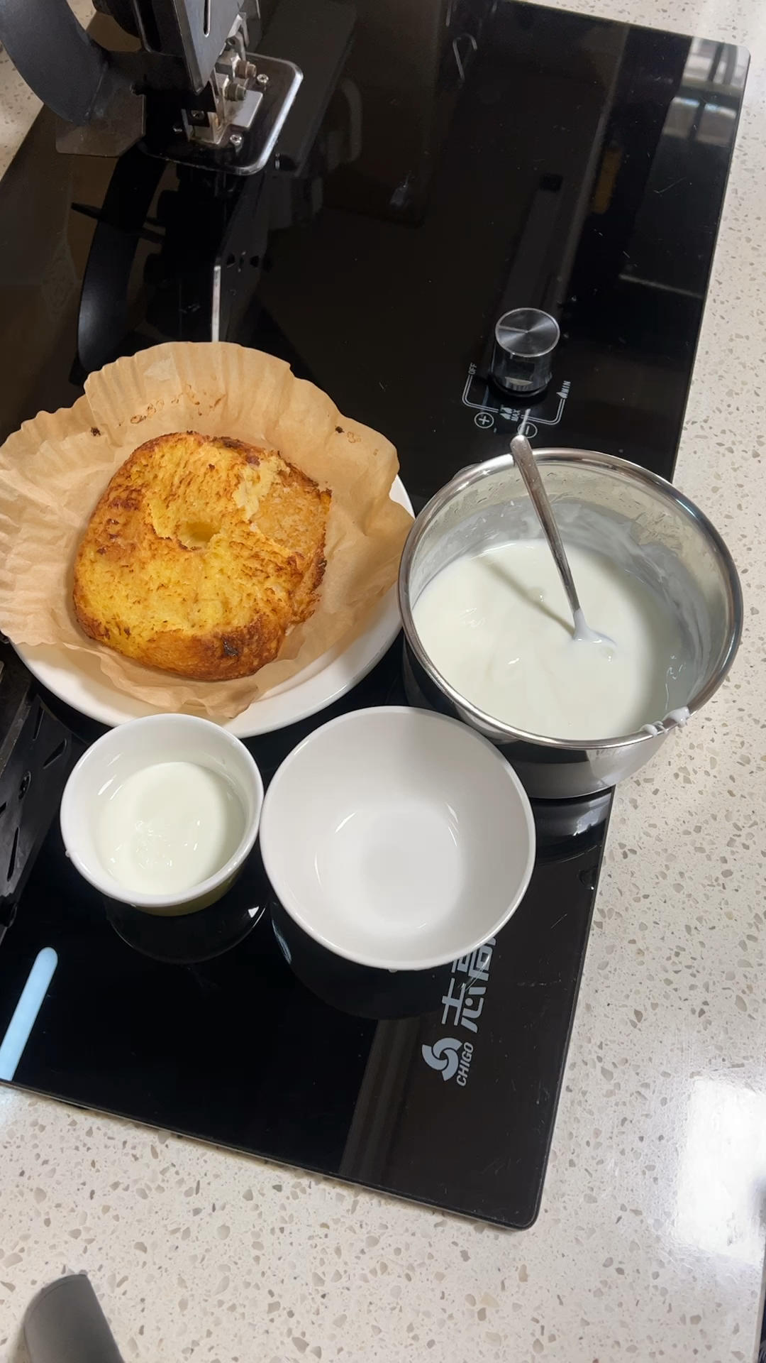 纯奶手撕吐司的做法 步骤1