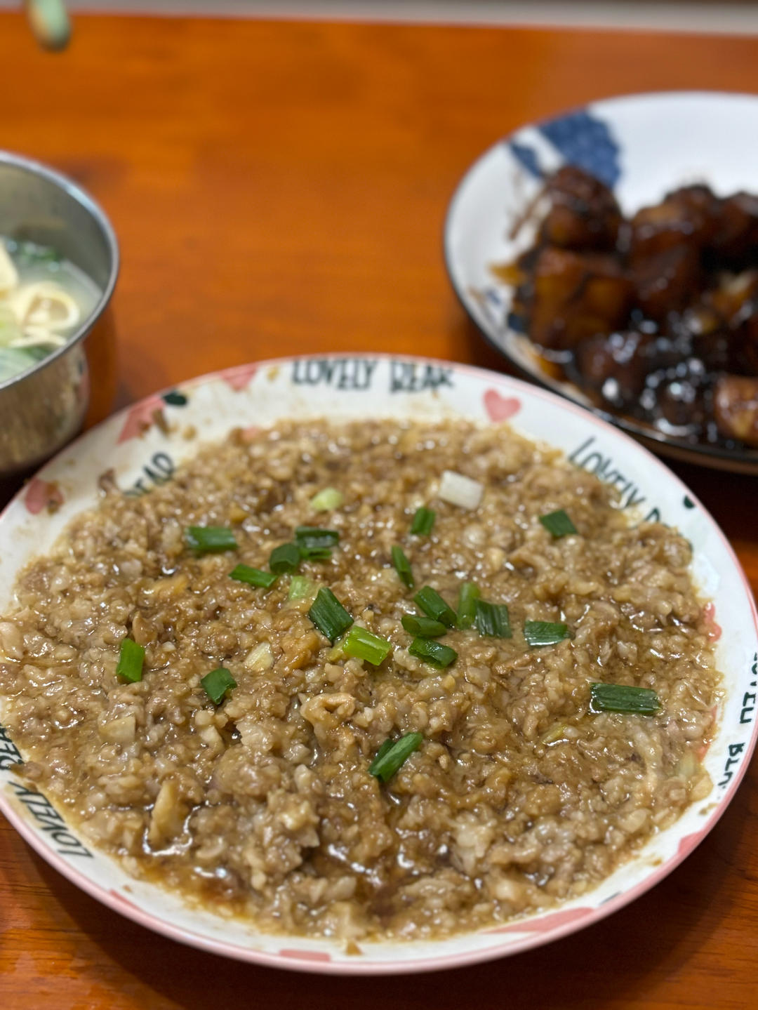 孩子爱吃的蒸肉饼