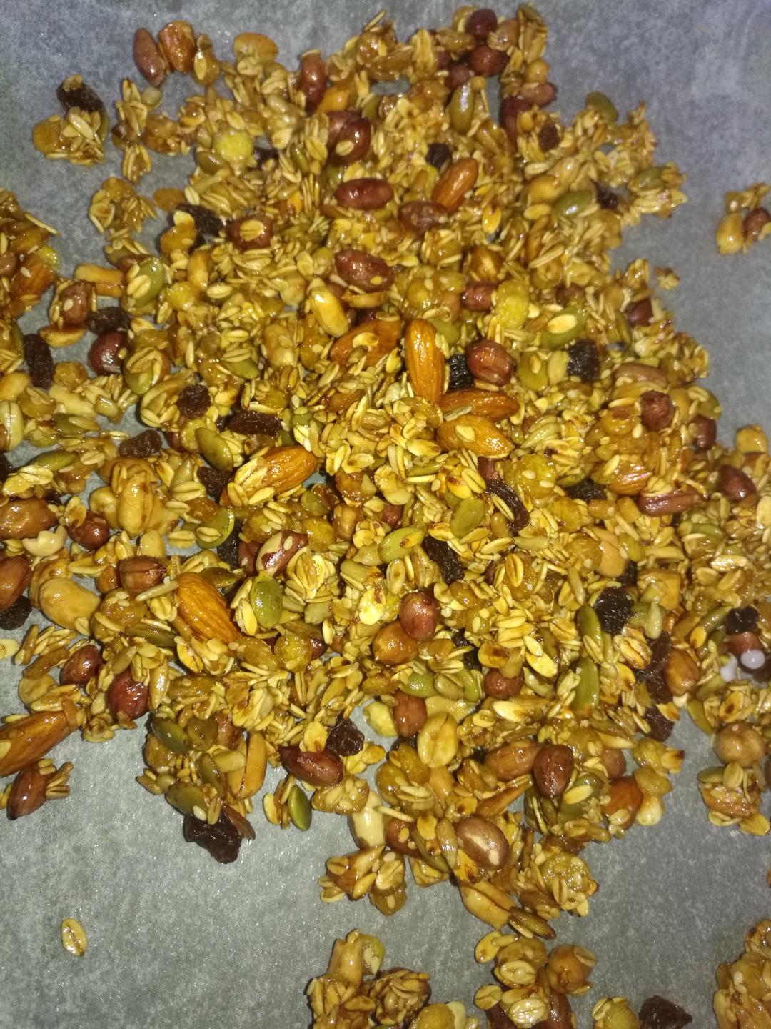 什锦granola烤燕麦片丨健康·零食