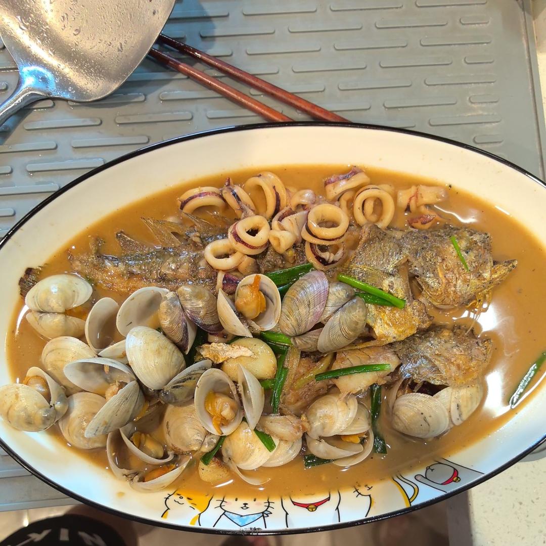 【台州菜】家烧黄鱼(米其林三星新荣记)