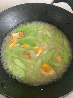 丝瓜油条蛋汤的做法 步骤9