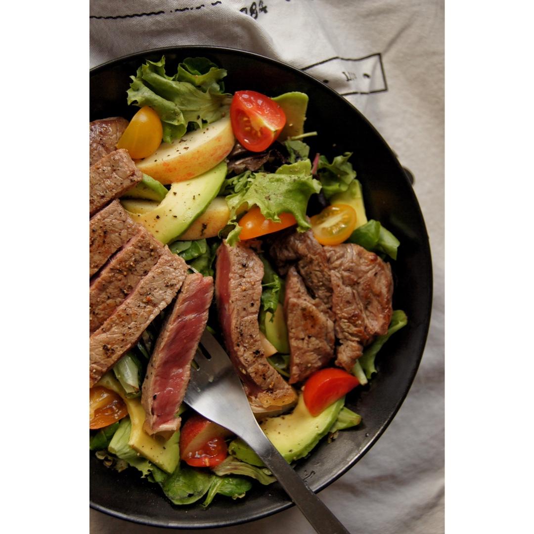 【【山姆厨房】牛排沙拉图片】酸式盐海_下厨房