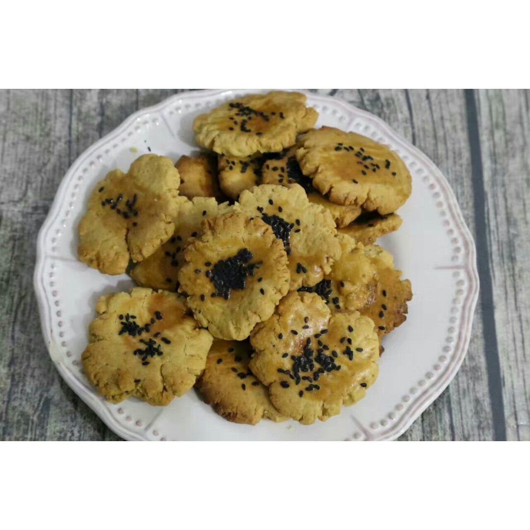 酥到不得了的桃酥的做法（不含泡打粉版）