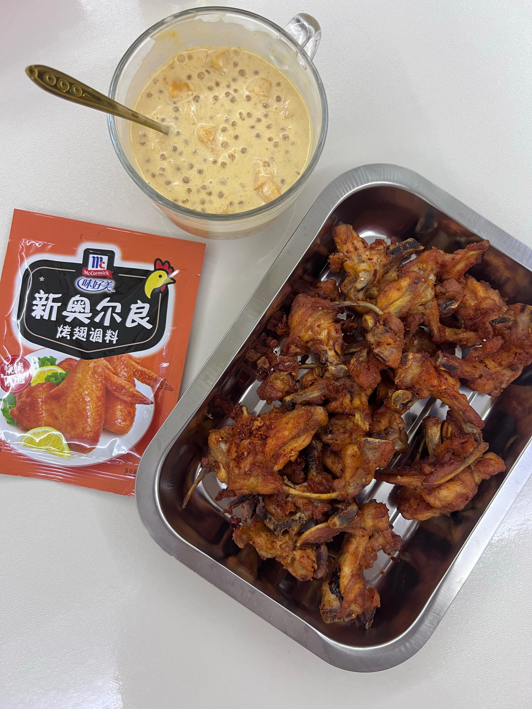 奥尔良鸡叉-空气炸锅版