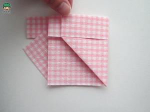 心形三明治纸盒折法的做法 步骤25