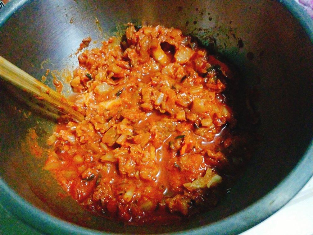 堂妈教你做泡菜饼