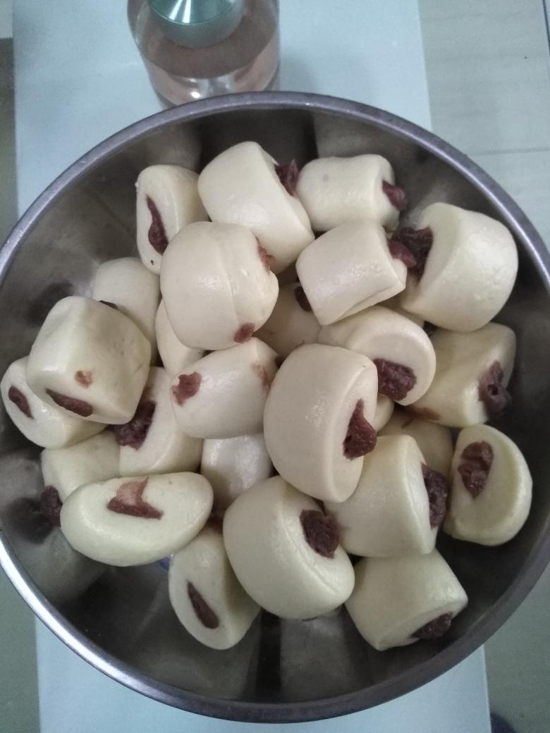 豆沙小馒头的做法
