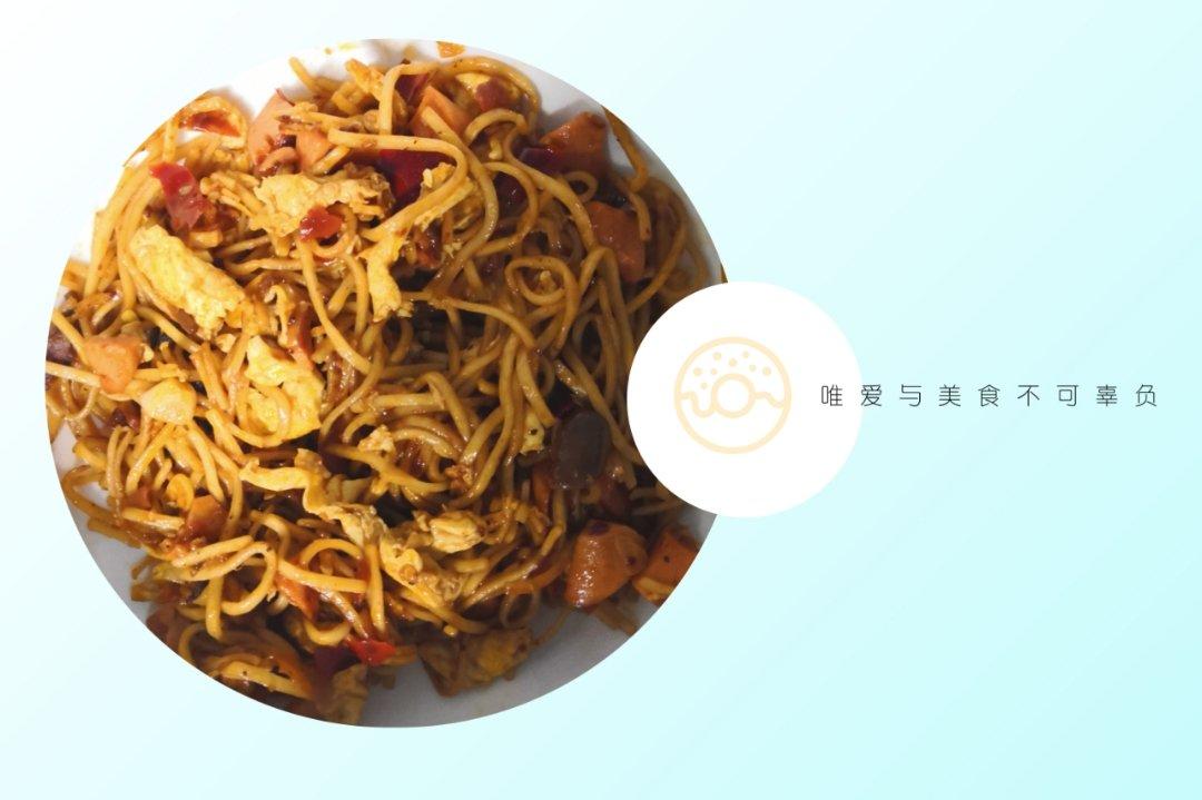 🍜最简单最好吃的家常炒面