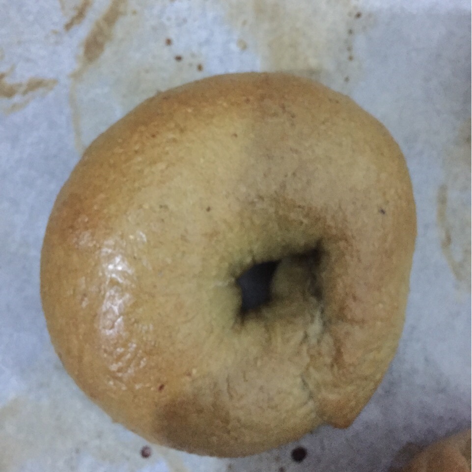 Q弹的口感-抹茶麻薯贝果