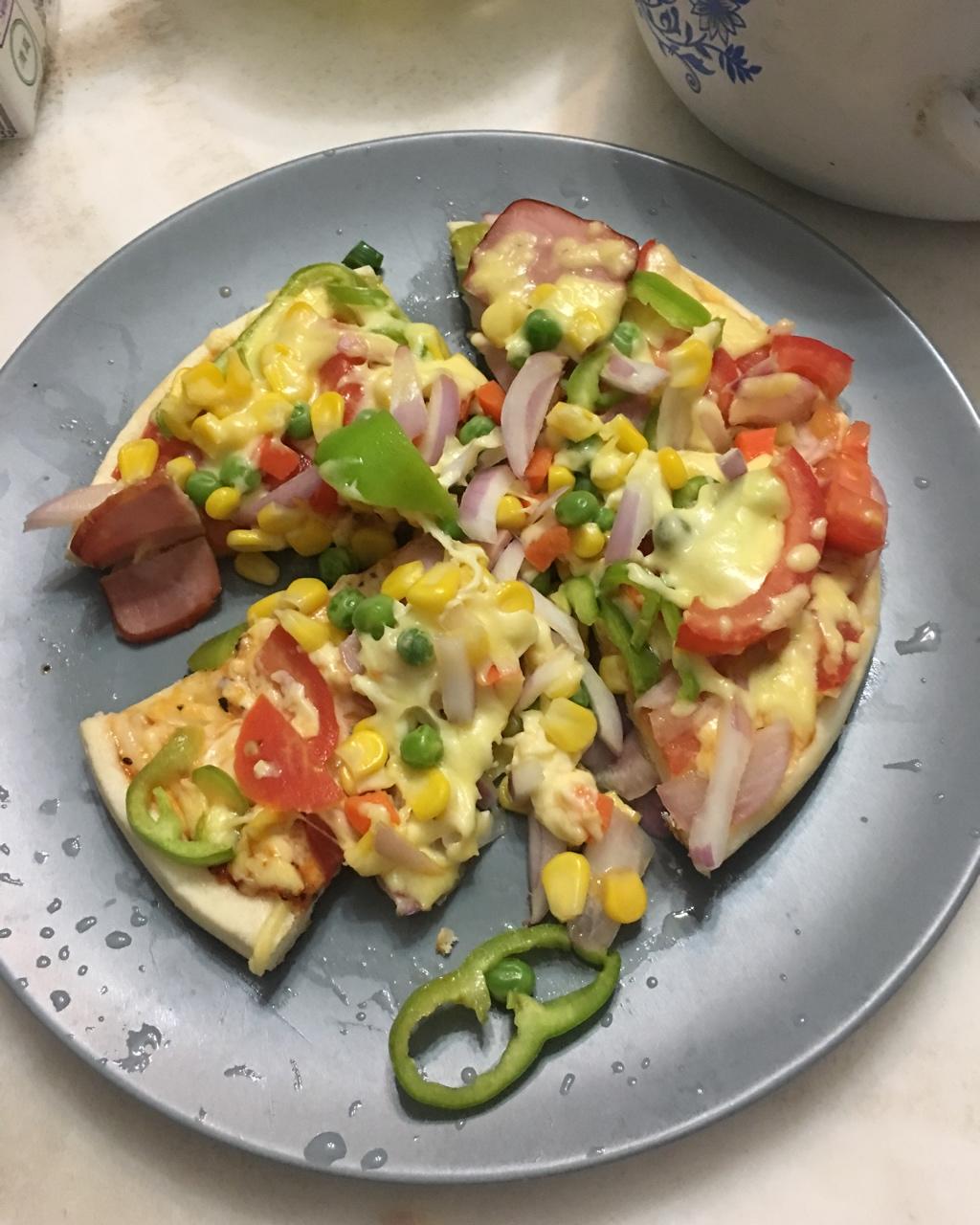 8寸纯手工什锦披萨