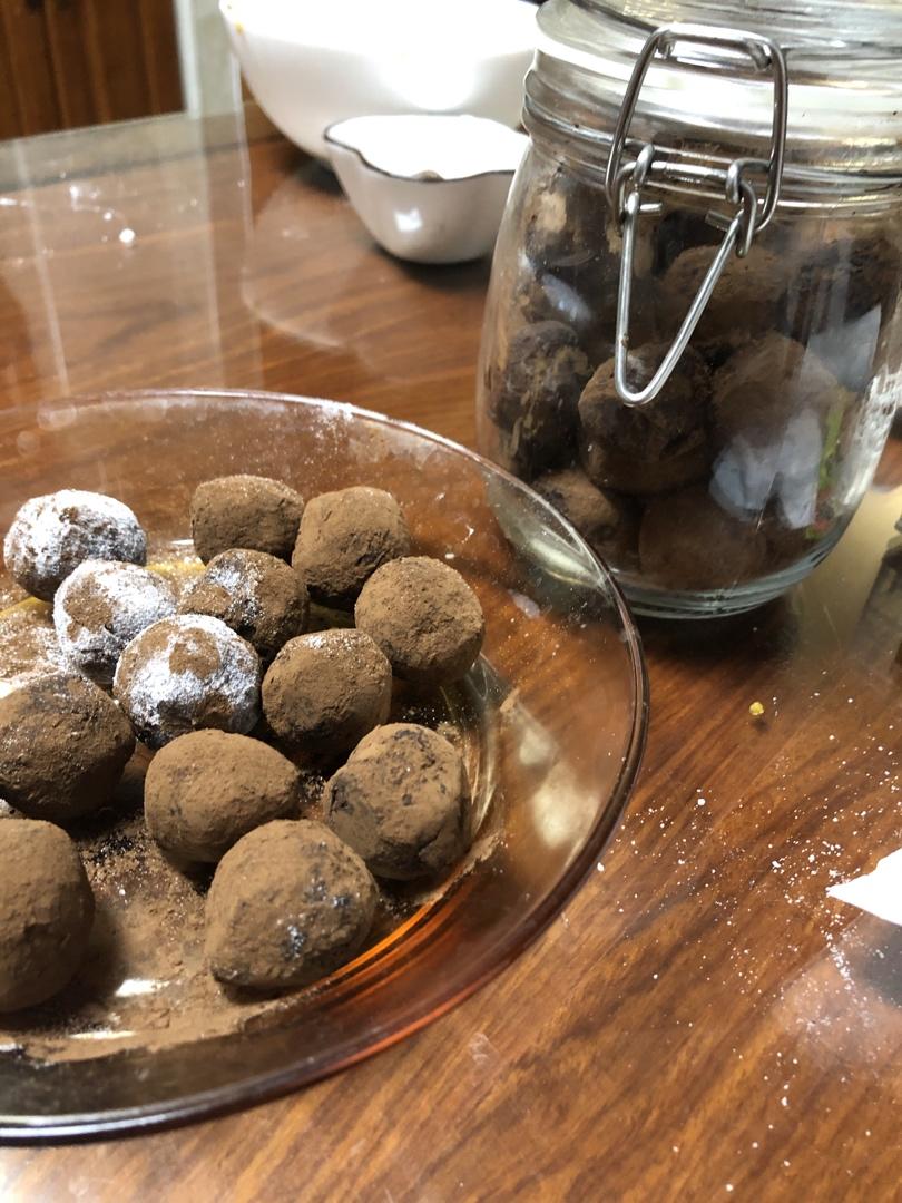 莫尼卡美食厨房：焦糖松露巧克力