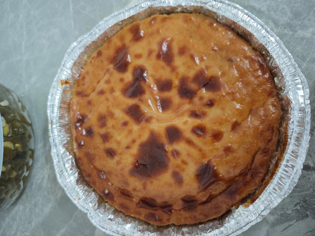 巴斯克芝士蛋糕-傻瓜操作【空气炸锅巴斯克】