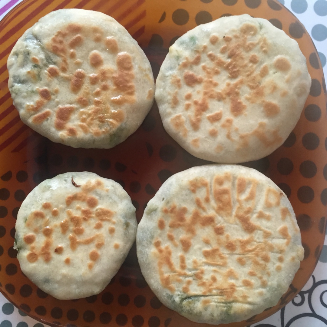 薄皮韭菜饼