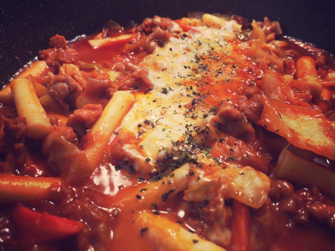 韩式芝士春川鸡🥘超长拉丝超满足✨简单快手零失败