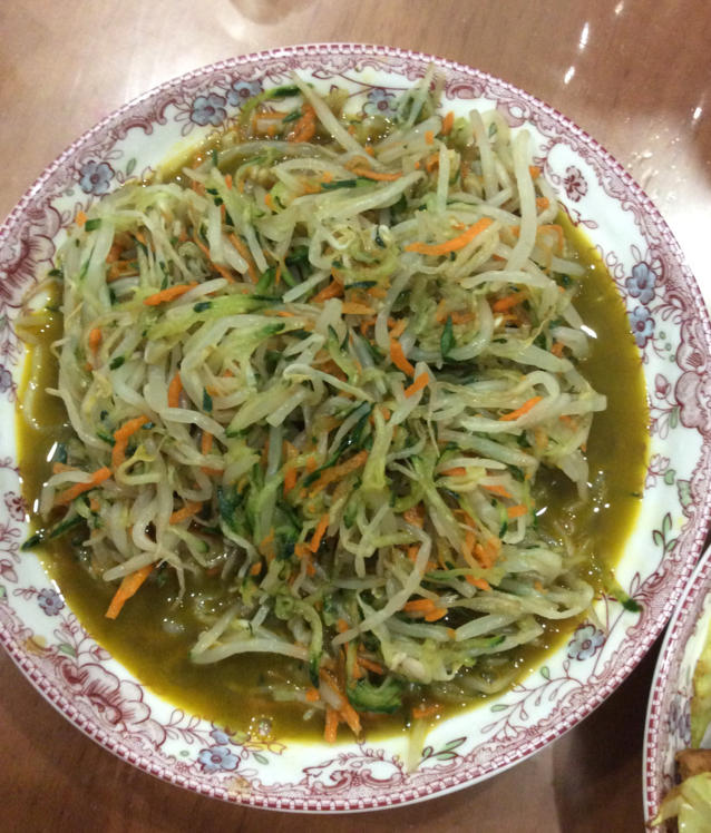 凉拌豆芽