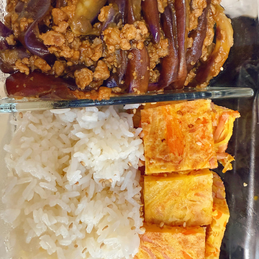 超级下饭酱香味肉末茄子