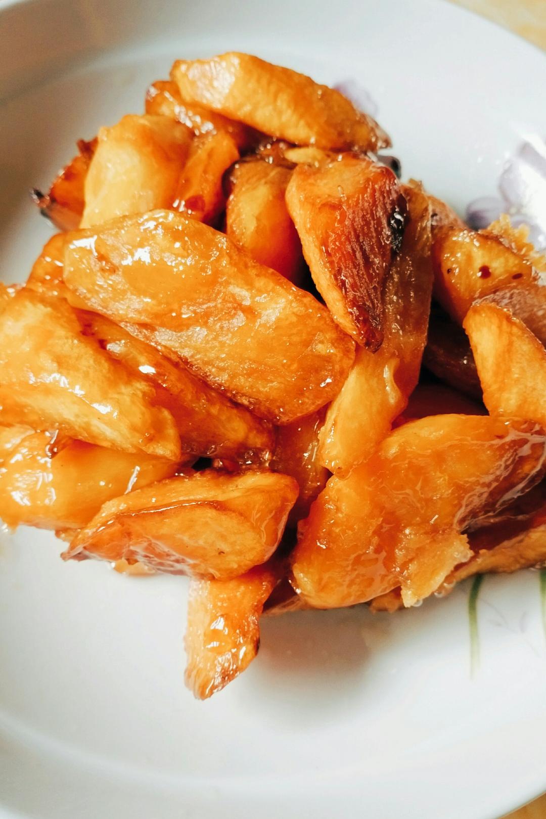 诗家娘亲做的拔丝地瓜