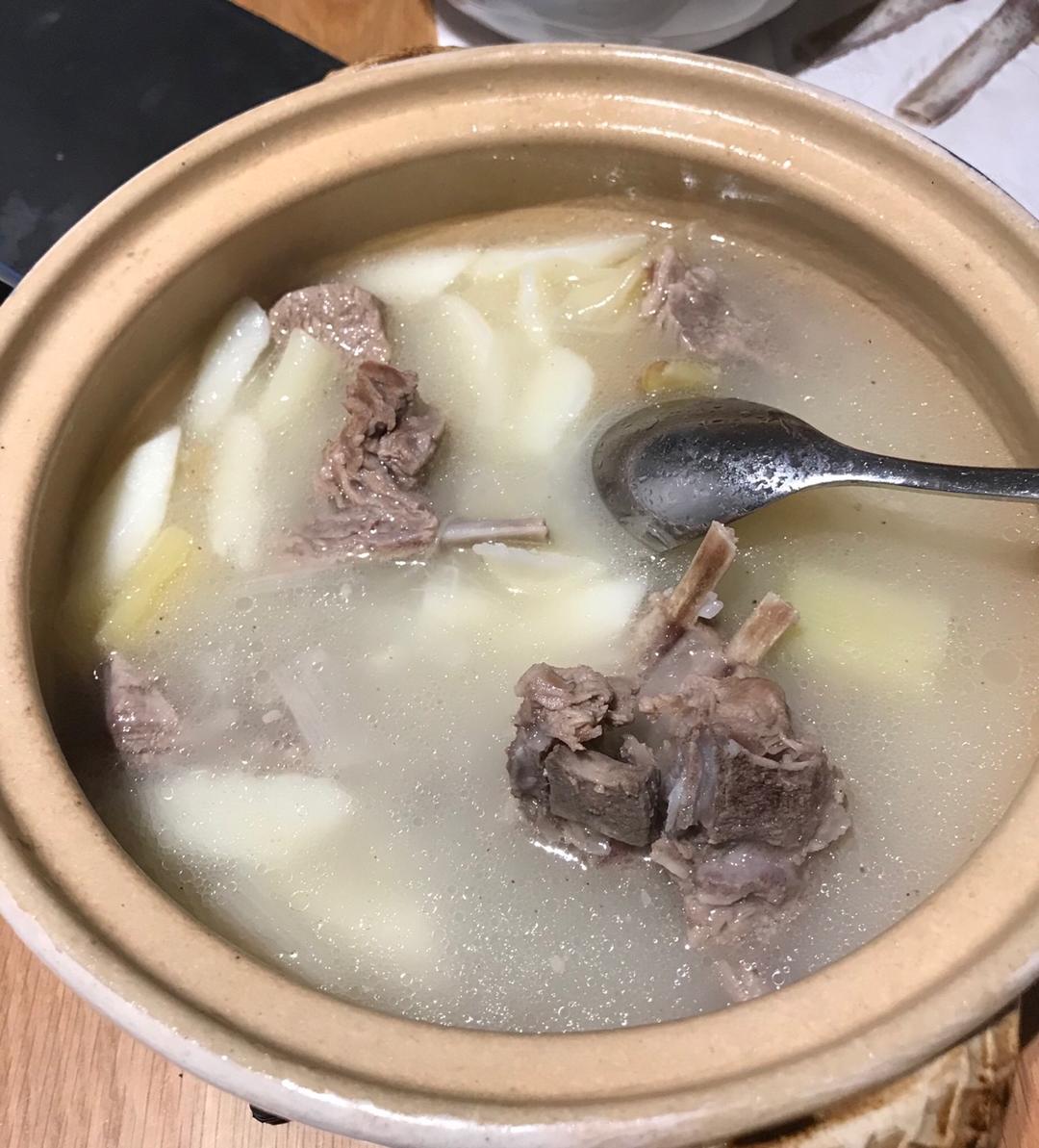 清汤炖羊排