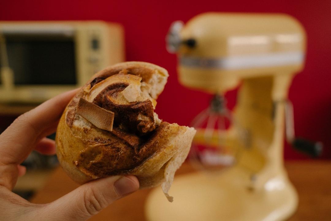 低油低糖版全麦肉桂卷