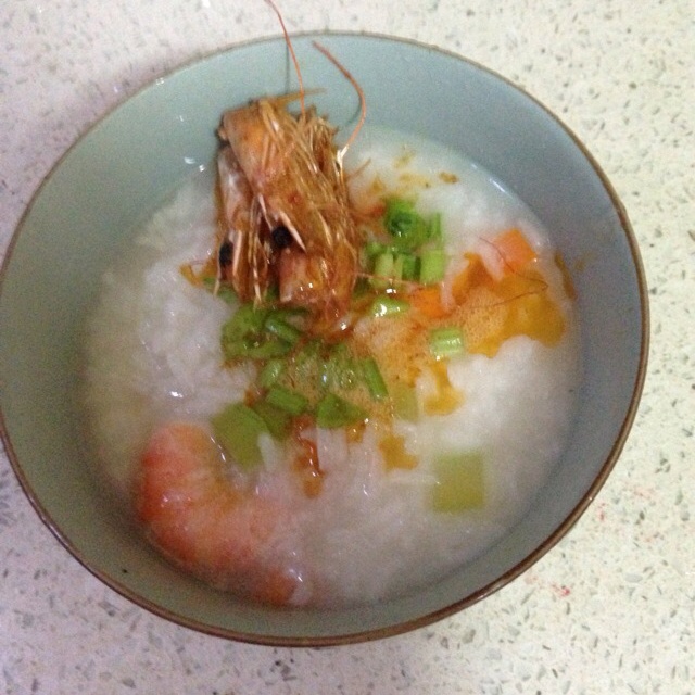 秘制鲜虾粥