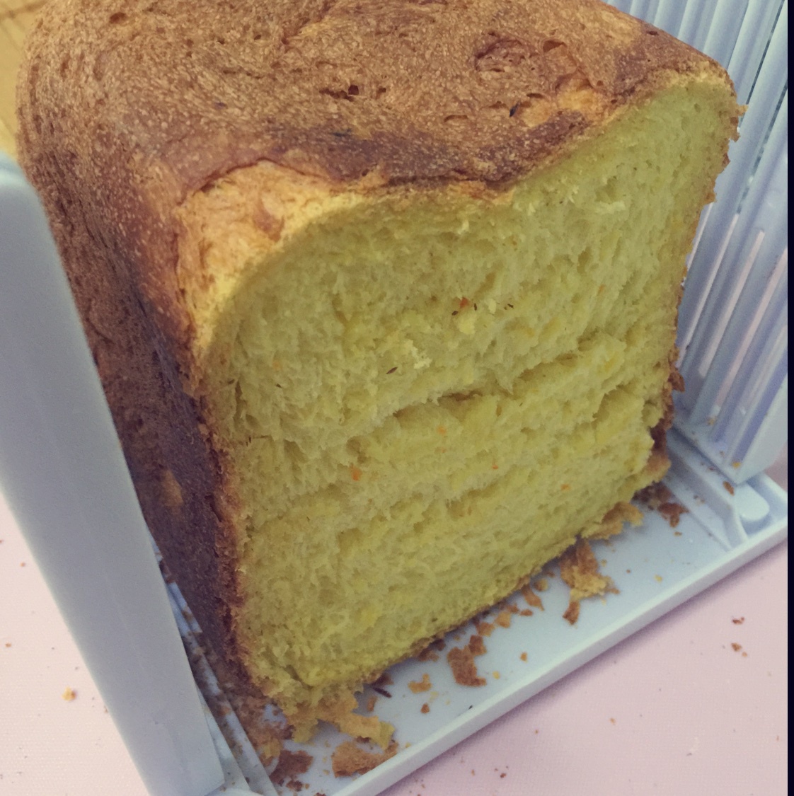 胡萝卜南瓜吐司（松下面包机版）