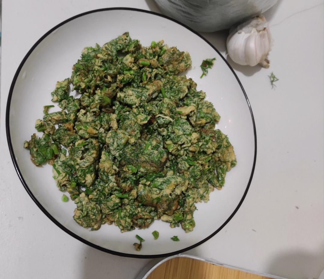 鸡蛋的各种演绎法：茴香炒鸡蛋