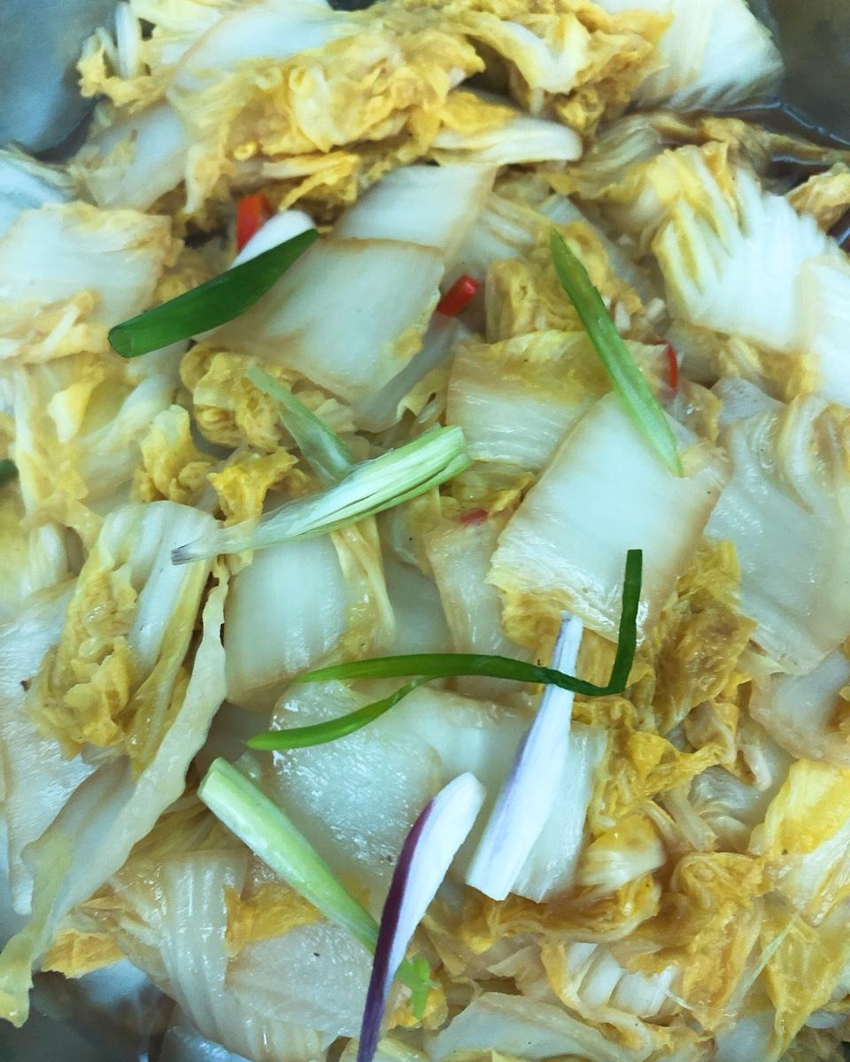 酸辣大白菜