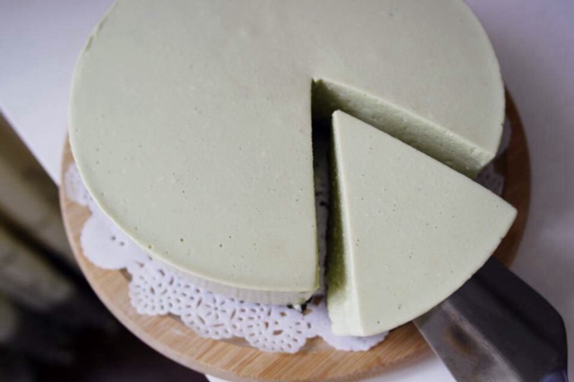 抹茶冻芝士蛋糕