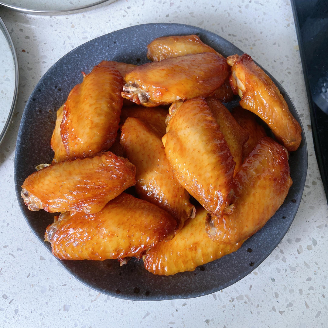 不放一滴油的空气炸锅版～奥尔良烤鸡翅