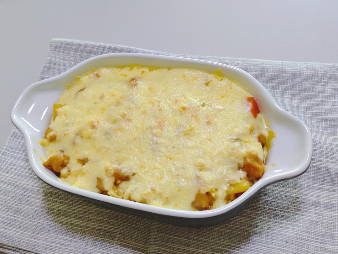 堂妈教你咖喱鸡肉焗饭