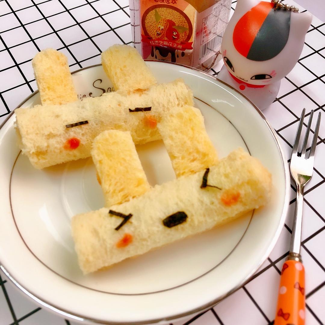 儿童花生卷吐司