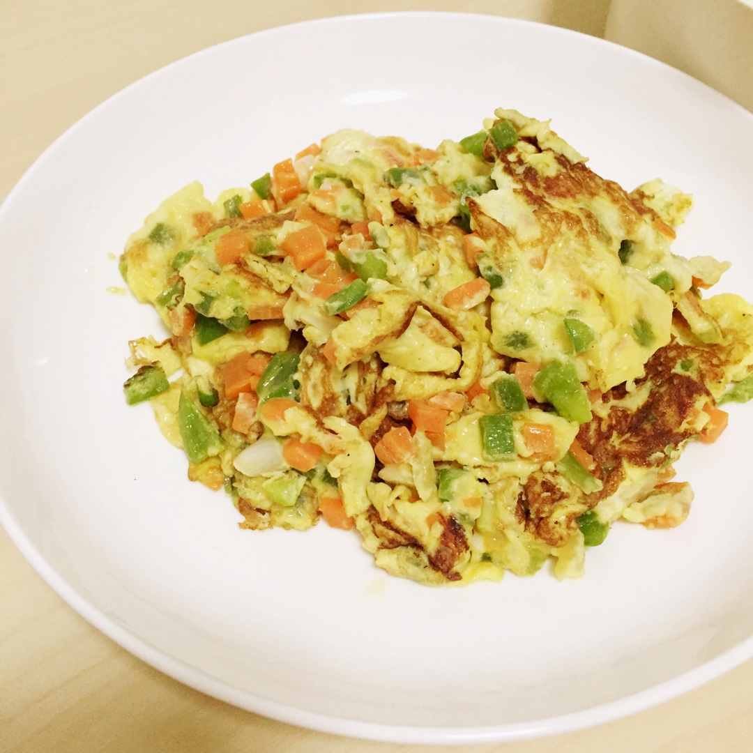 蔬菜鸡蛋饼