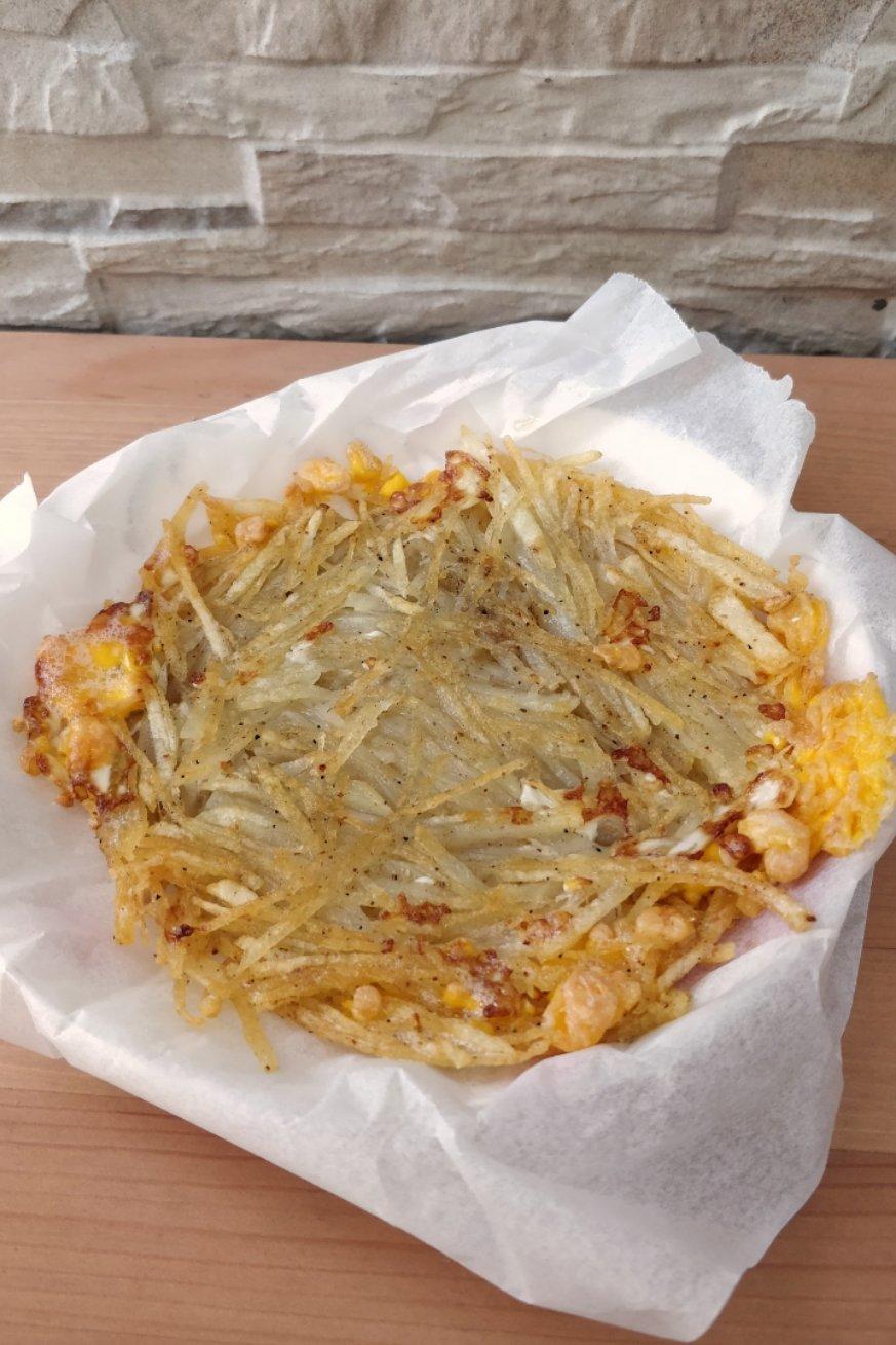干煸土豆丝饼