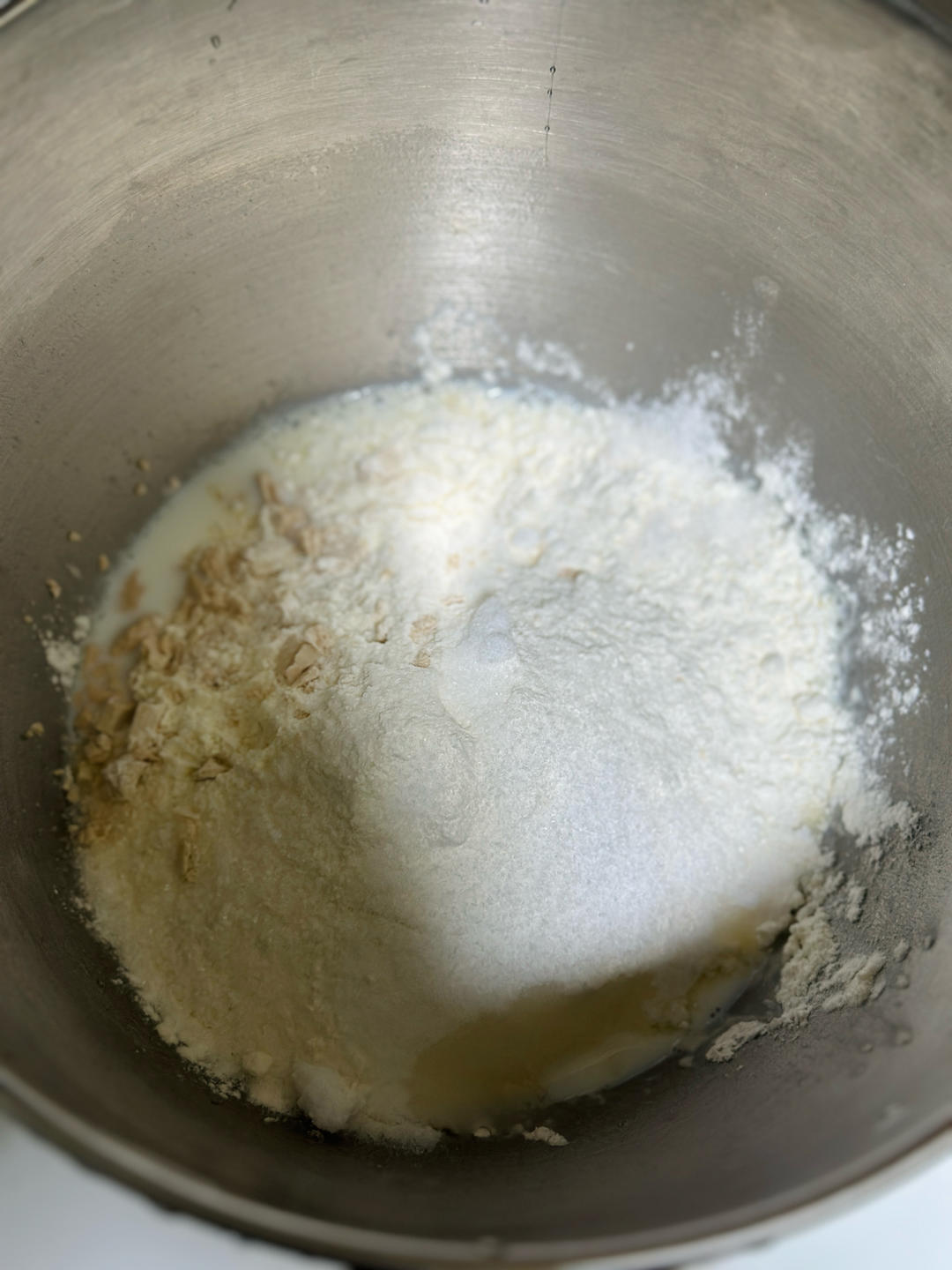 纯奶手撕吐司的做法 步骤1