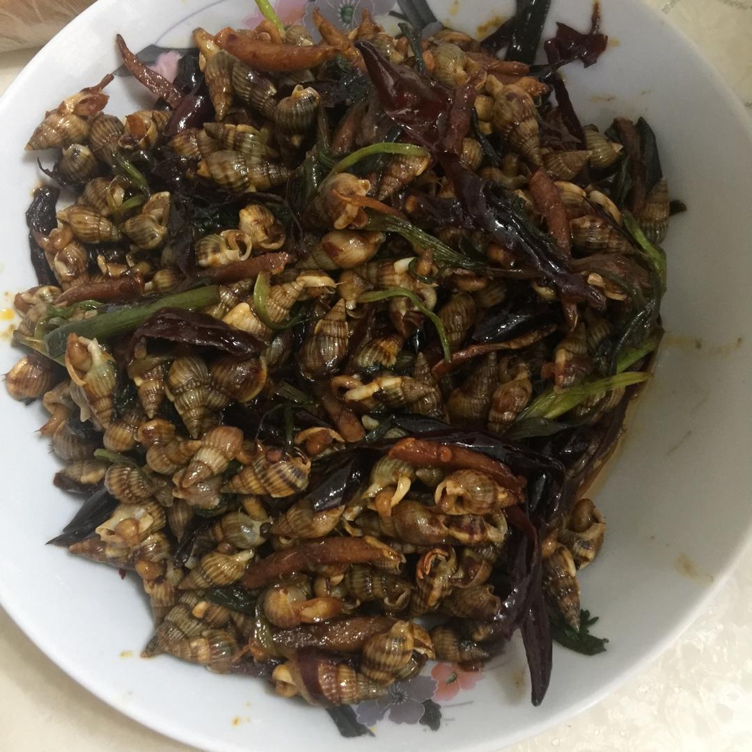 辣炒海螺丝